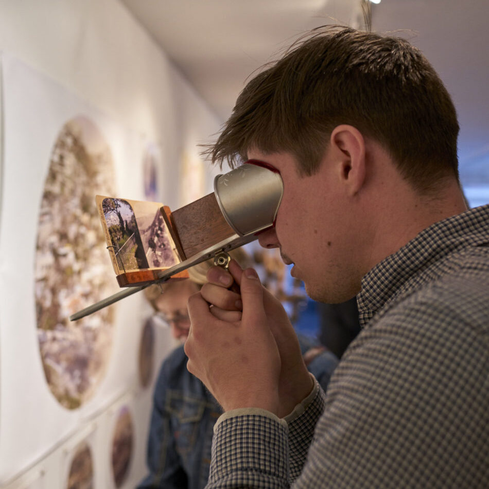 Resident Alien Exhibit, Photo credit: Alon Koppel c/o Green County Council on the Arts